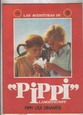 Las aventuras de Pippi Langstgrumpf numero 18: Pippi usa dinamita