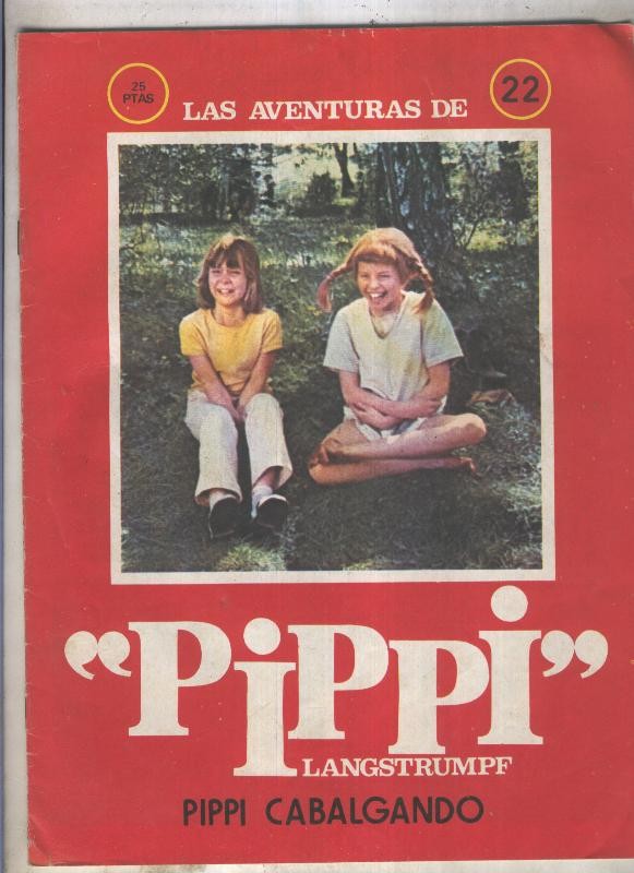 Las aventuras de Pippi Langstgrumpf numero 22: Pippi cabalgando