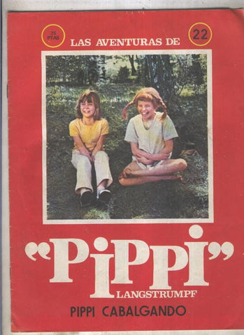 Las aventuras de Pippi Langstgrumpf numero 22: Pippi cabalgando
