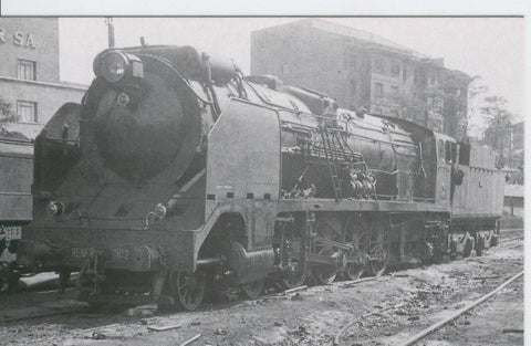 Postal 012305: Locomotora de vapor 241-2201/2257  