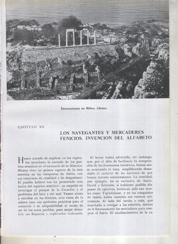 Jose Pijoan: Historia del Mundo  volumen 1, capitulo 20: Los navegantes y mercaderes fenicios.  