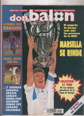 Don Balon numero 0933: no conserva el poster central