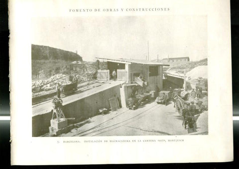 Fomento de Obras y Construcciones lamina 009/010: Barcelona
