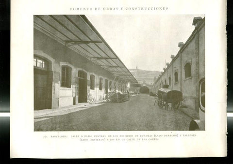 Fomento de Obras y Construcciones lamina 009/010: Barcelona
