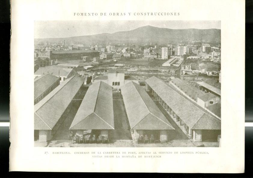 Fomento de Obras y Construcciones lamina 027/028: Barcelona