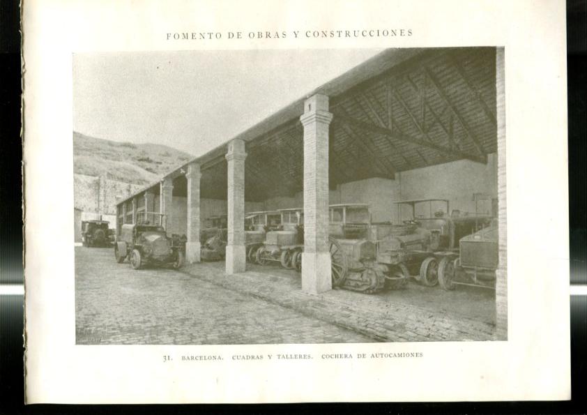 Fomento de Obras y Construcciones lamina 031/032: Barcelona