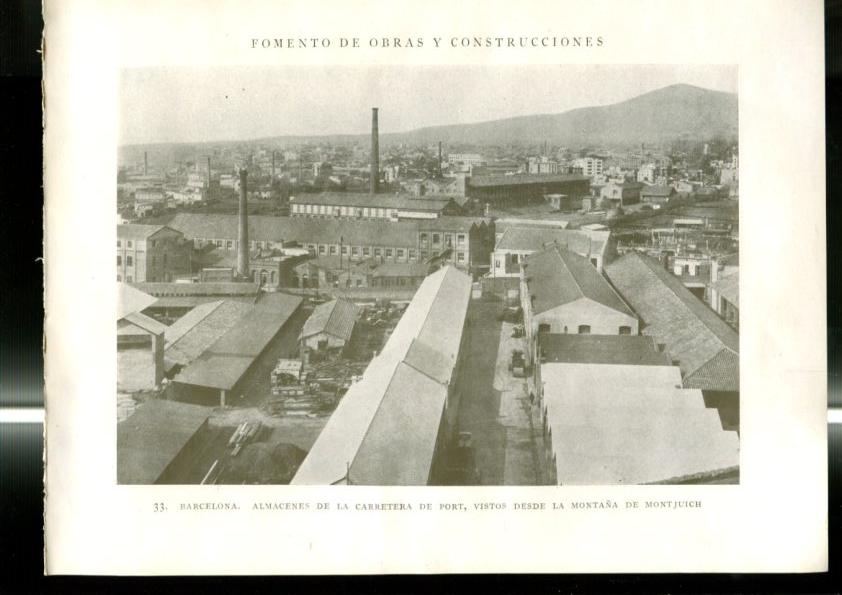 Fomento de Obras y Construcciones lamina 033/034: Barcelona