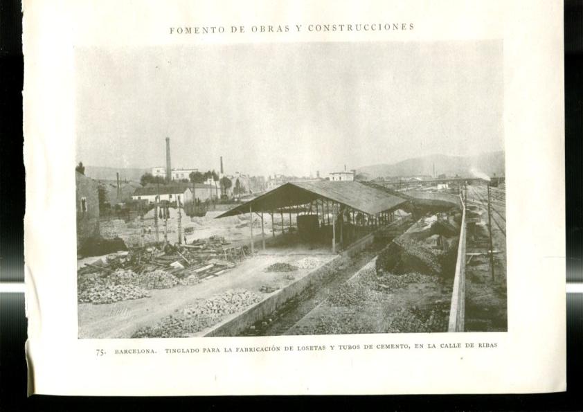 Fomento de Obras y Construcciones lamina 075/076: Barcelona 