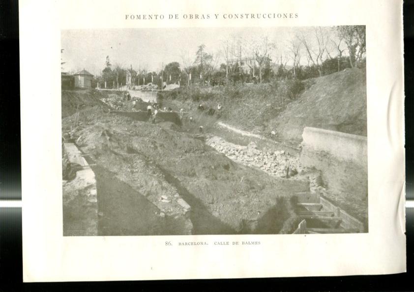 Fomento de Obras y Construcciones lamina 085/086: Barcelona 