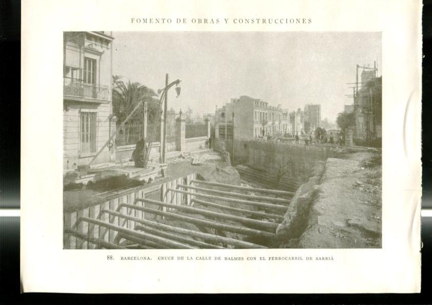Fomento de Obras y Construcciones lamina 087/088: Barcelona 