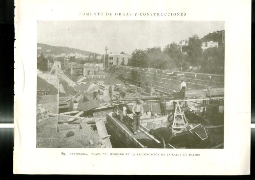 Fomento de Obras y Construcciones lamina 089/090: Barcelona 