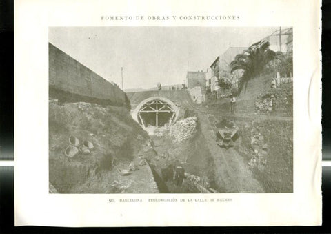 Fomento de Obras y Construcciones lamina 089/090: Barcelona 
