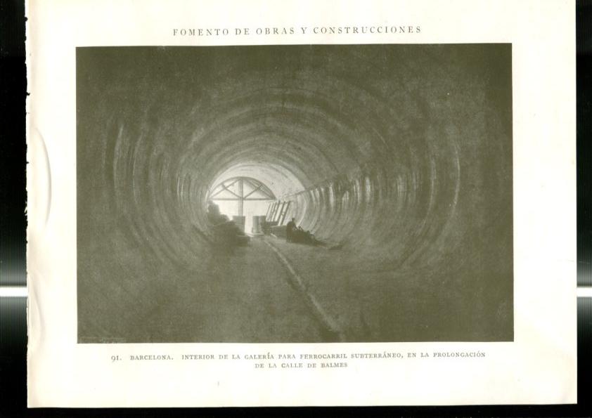 Fomento de Obras y Construcciones lamina 091/092: Barcelona 