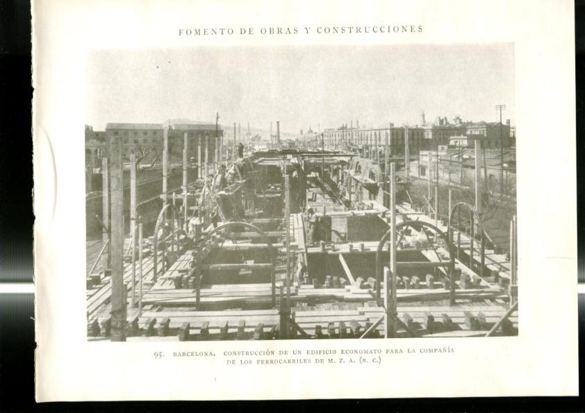 Fomento de Obras y Construcciones lamina 095/096: Barcelona 