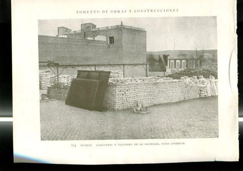 Fomento de Obras y Construcciones lamina 103/104: Madrid