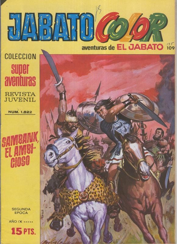 Jabato Color segunda epoca numero 109: Sambank, el ambicioso