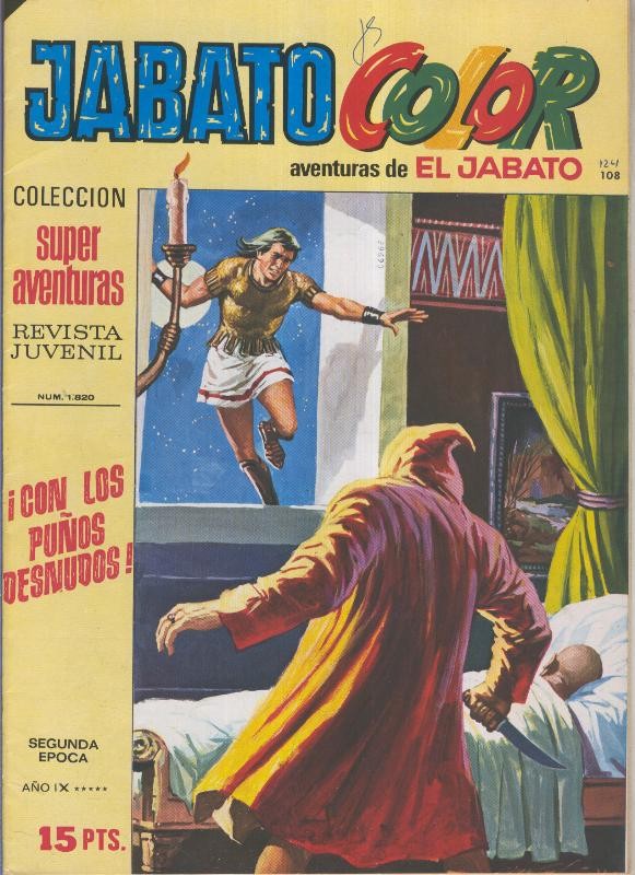 Jabato Color segunda epoca numero 108: Con los puños desnudos