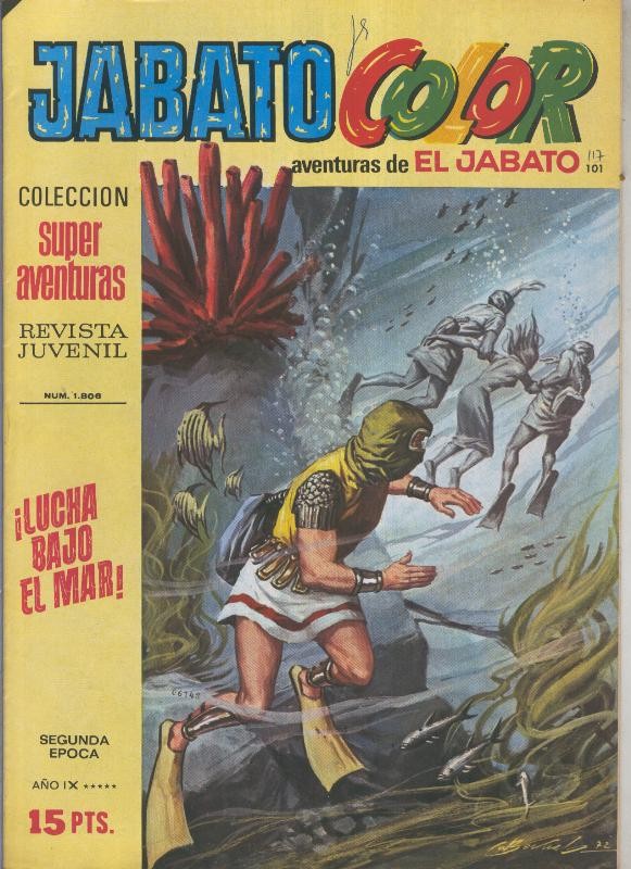 Jabato Color segunda epoca numero 101: Lucha bajo el mar