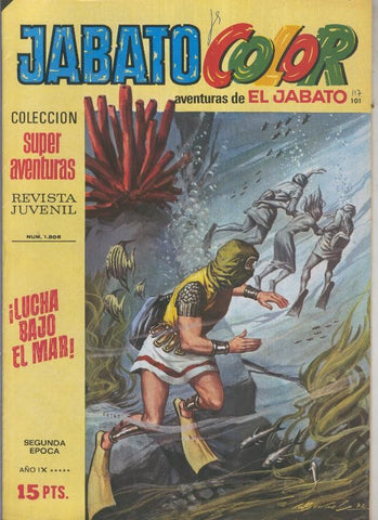 Jabato Color segunda epoca numero 101: Lucha bajo el mar