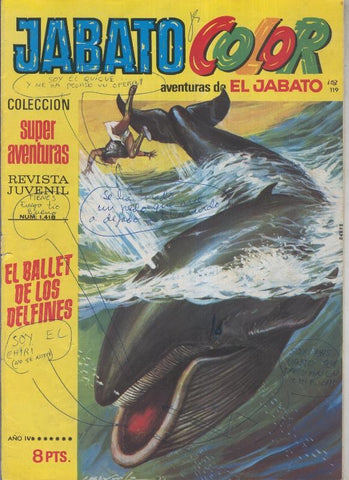 Jabato Color segunda epoca numero 119: El ballet de los delfines