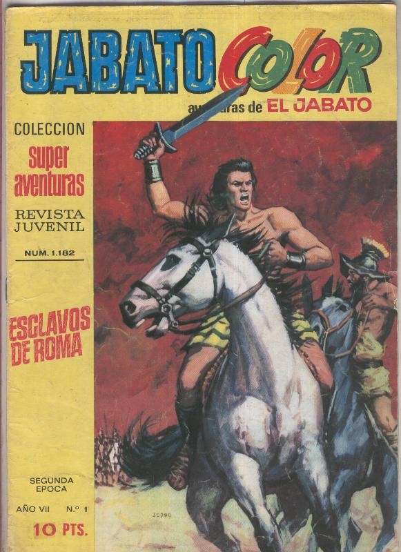 Jabato Color segunda epoca numero 001: Esclavos de Roma
