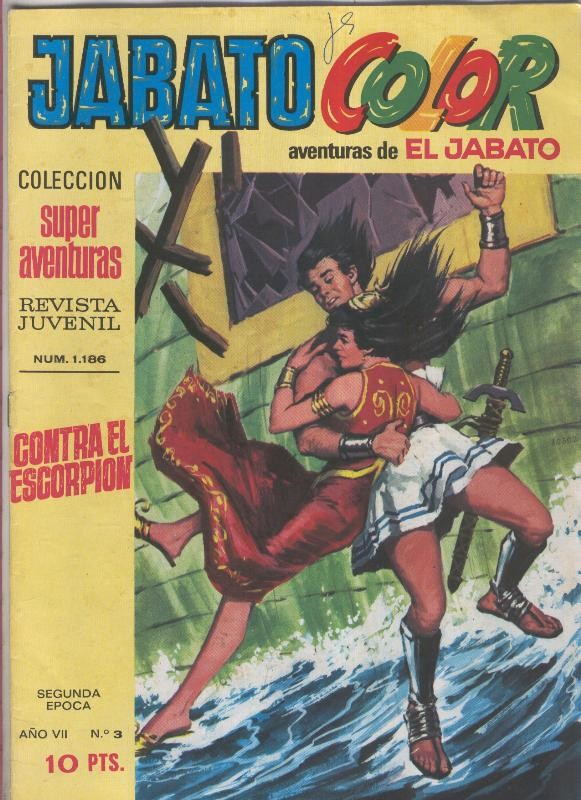 Jabato Color segunda epoca numero 003: Contra el escorpion