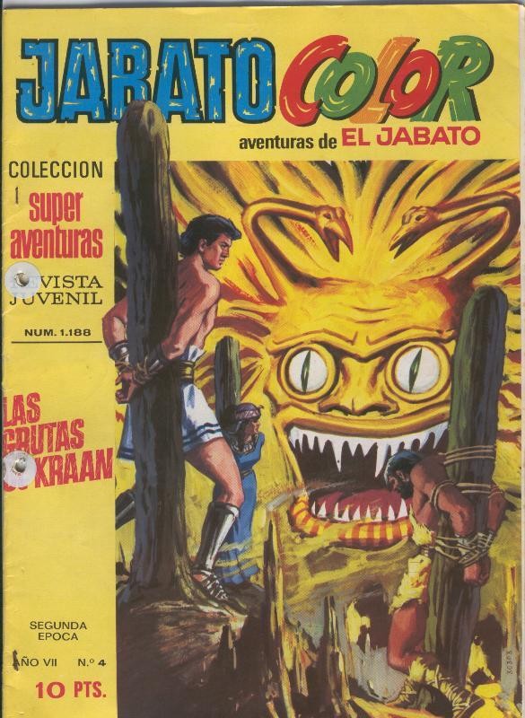 Jabato Color segunda epoca numero 004: Las grutas de Kraam
