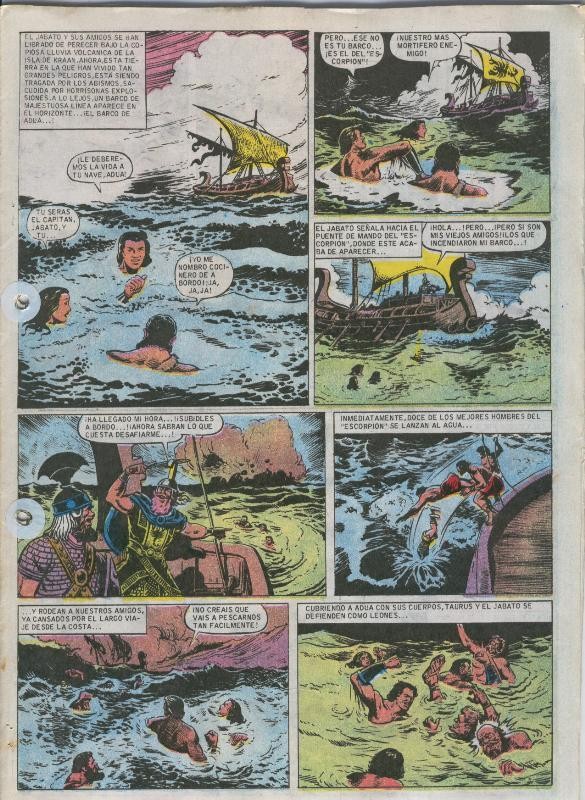 Jabato Color segunda epoca numero 005: El arrecife misterioso