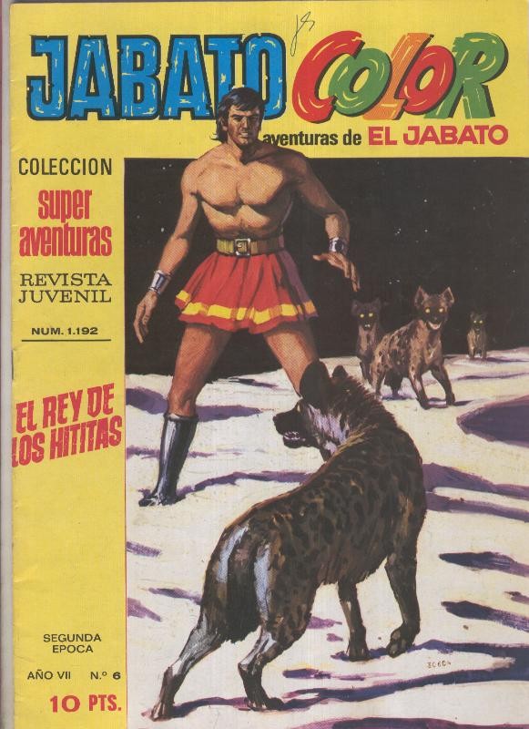 Jabato Color segunda epoca numero 006: El rey de los hititas