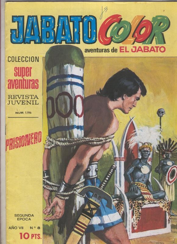 Jabato Color segunda epoca numero 008: Prisionero