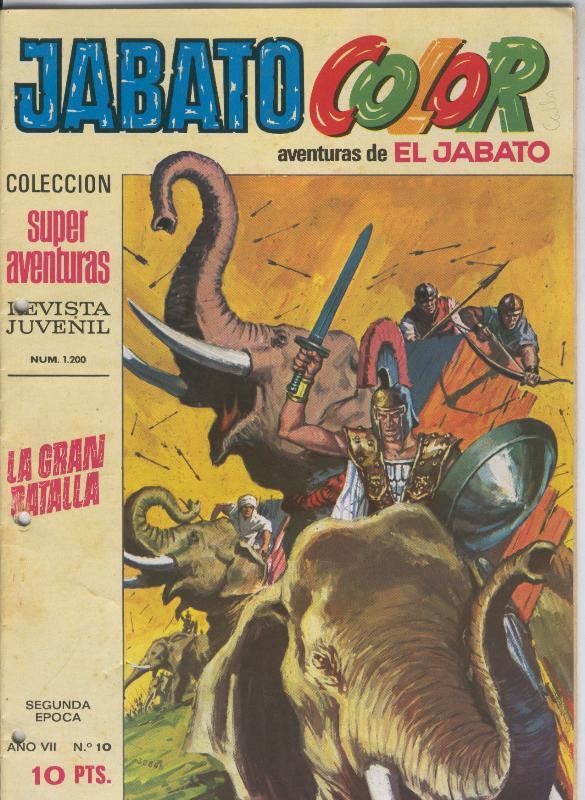 Jabato Color segunda epoca numero 010: la gran batalla