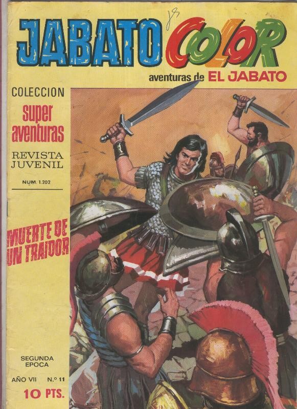 Jabato color segunda epoca numero 011: Muerte de un traidor
