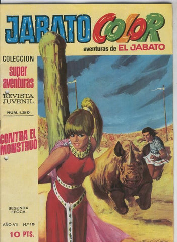 Jabato Color segunda epoca numero 015: Contra el monstruo