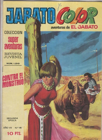 Jabato Color segunda epoca numero 015: Contra el monstruo