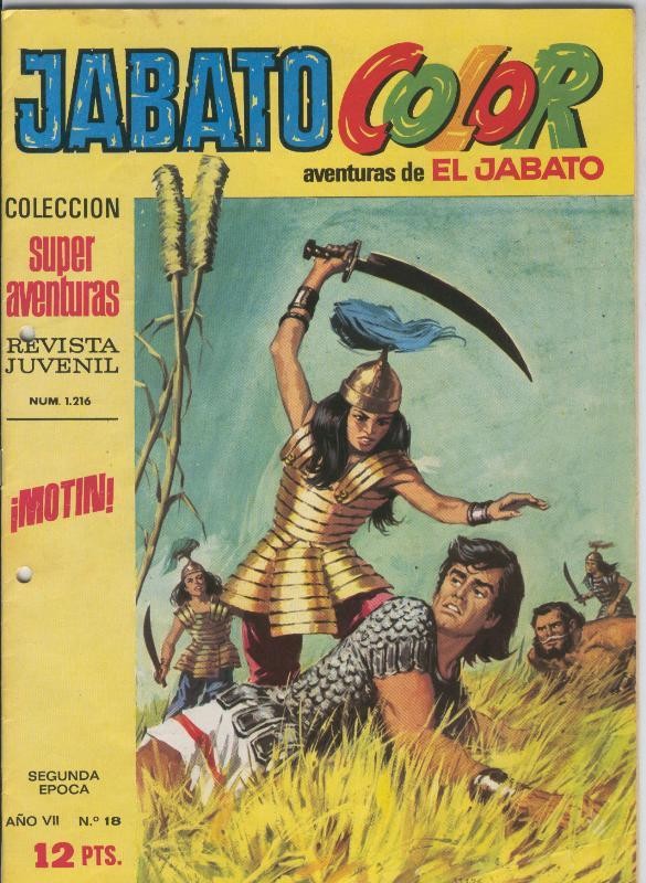Jabato Color segunda epoca numero 018: Motin