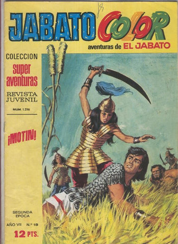 Jabato Color segunda epoca numero 018: Motin