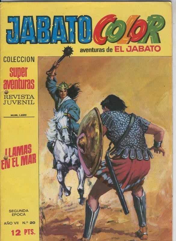 Jabato Color segunda epoca numero 020: Llamas en el mar