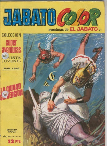 Jabato Color segunda epoca numero 021: La ciudad sumergida
