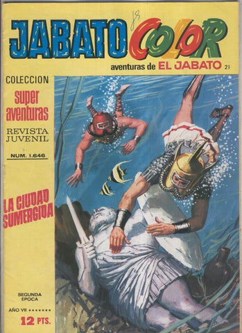 Jabato Color segunda epoca numero 021: La ciudad sumergida
