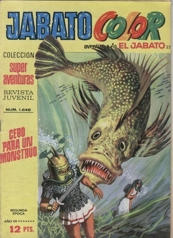 Jabato color segunda epoca numero 022: Cebo para un monstruo