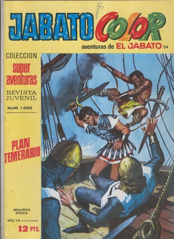 Jabato Color segunda epoca numero 024: Plan temerario