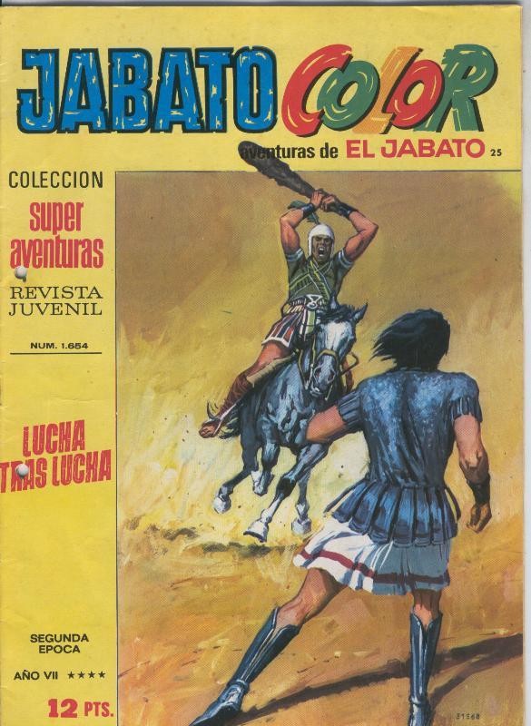 Jabato Color segunda epoca numero 025: Lucha tras lucha