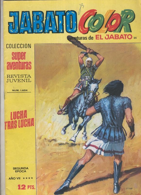 Jabato Color segunda epoca numero 025: Lucha tras lucha