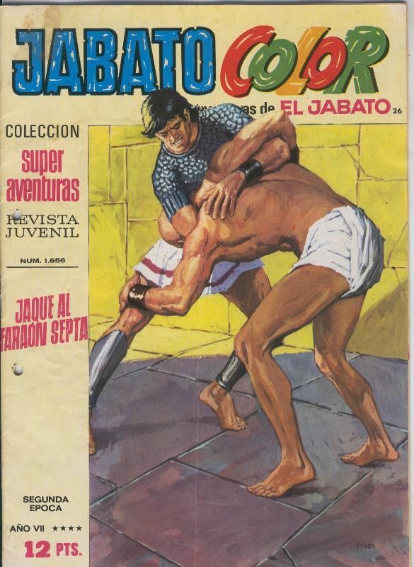 Jabato Color segunda epoca numero 026: Jaque al Faraon Septa