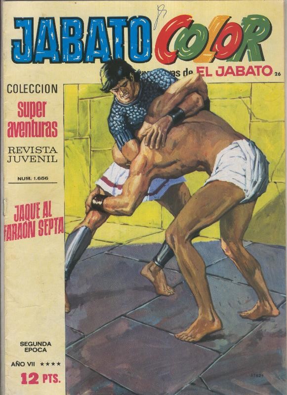 Jabato Color segunda epoca numero 026: Jaque al Faraon Septa