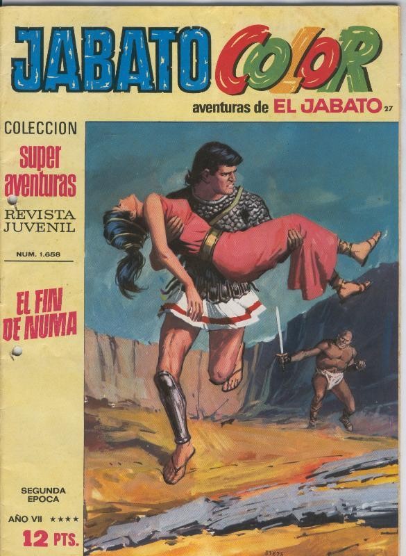 Jabato Color segunda epoca numero 027: El fin de Numa