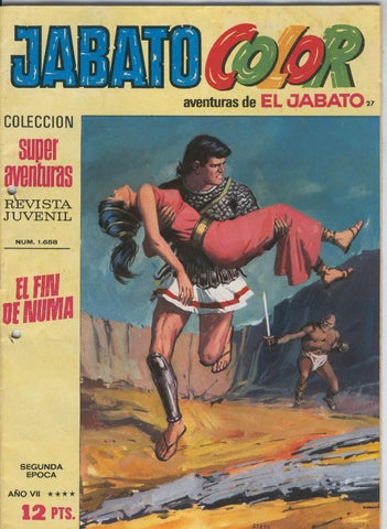 Jabato Color segunda epoca numero 027: El fin de Numa