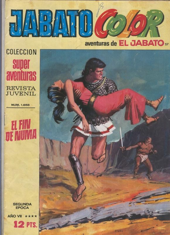 Jabato Color segunda epoca numero 027: El fin de Numa