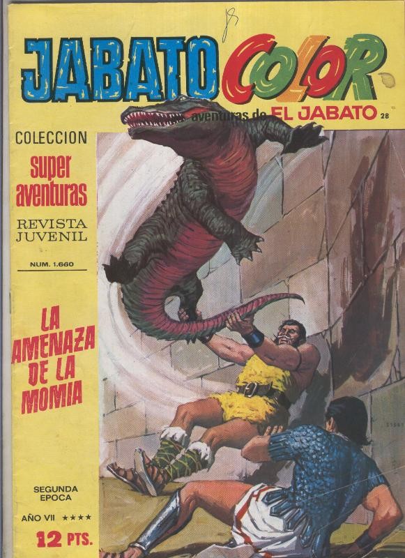 Jabato Color segunda epoca numero 028: La amenaza de la momia