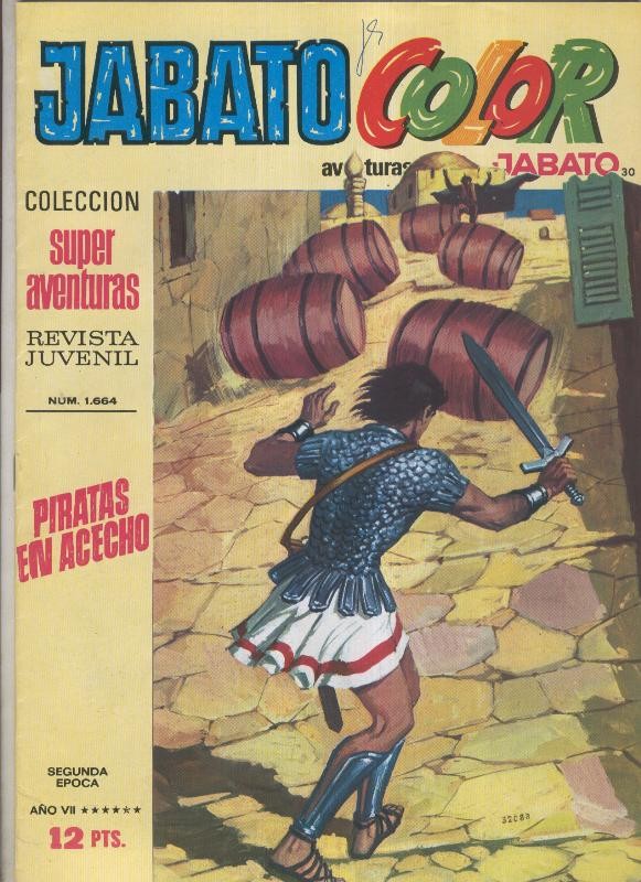 Jabato Color segunda epoca numero 030: Piratas en acecho